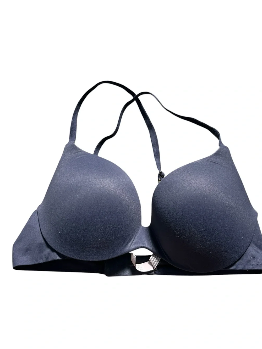 Victoria’s Secret Incredible Navy Push-Up Bra Criss Cross Strap Size 34C